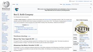 Ben E. Keith Company - Wikipedia
