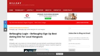 www.benaughty.com - BeNaughty Login - Local Hangouts Best dating ...
