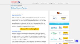BeNaughty Review 2019: Best Online Dating in Australia - Dating Sites