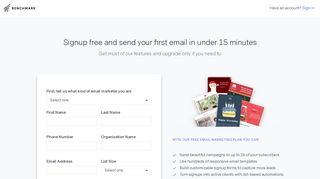 Free Email Marketing | Benchmark Email