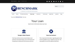 Your Loan - Benchmark Mortgage