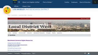 Local District West / Benchmark Resources