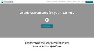 BenchPrep: Comprehensive Learning Success Platform for Businesses