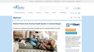 MyChart | St. Charles Health System | Central Oregon