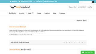 How do I access Webmail? – BendBroadband - Crestview Cable
