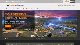 BendBroadband: Internet, Cable TV & Phone in Central Oregon