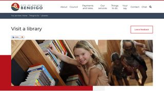Visit a library | City of Greater Bendigo