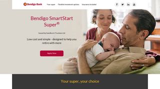 SmartStart Super - Bendigo Bank