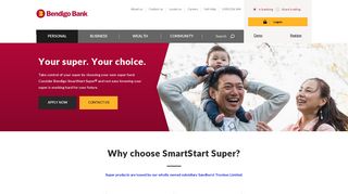 SmartStart Super | Bendigo Bank