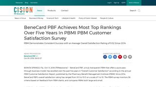 BeneCard PBF Achieves Most Top Rankings Over Five Years In PBMI ...
