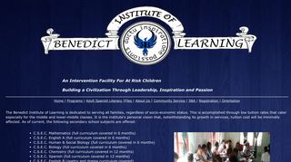Benedict-Programs and Tuition - Benedict-Home
