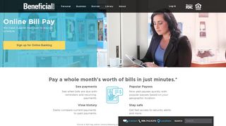 Pay Bills Online | Beneficial Bank