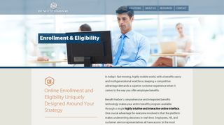 Online Benefits Enrollment, Eligibility | Benefit Harbor