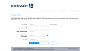 BenefitWallet - First Time