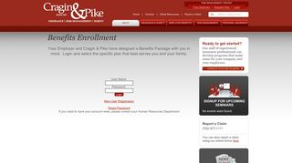 Benefits Enrollment - Cragin & Pike Insurance