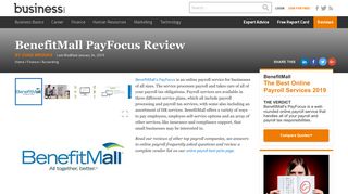 BenefitMall Review 2018 | Online Payroll Service Reviews