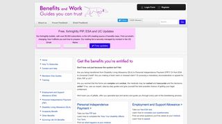 Benefits and Work