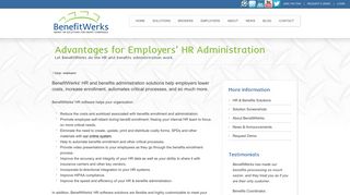 Employer Benefits Administration | Benefit Enrollment ... - BenefitWerks