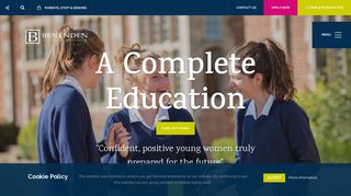 Benenden | Independent Boarding School for Girls | Private School Kent