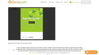 Agent Guide: Working Your Insurance Leads - Benepath.net