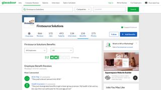 Firstsource Solutions Employee Benefits and Perks | Glassdoor