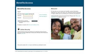 Benefits Access: Log In