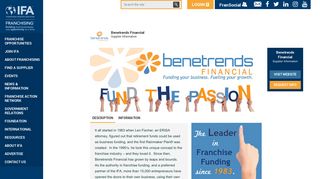 Benetrends Financial | International Franchise Association
