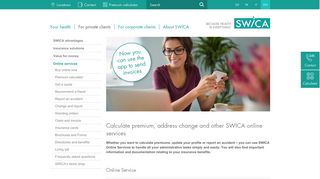 SWICA – online services
