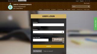 User Login | Government Of West Bengal