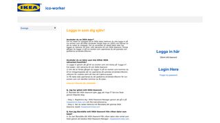 Login Here - Ikea