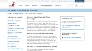 Group Retiree Health Insurance | The Hartford