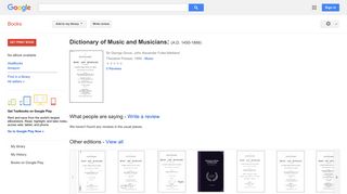 Dictionary of Music and Musicians: (A.D. 1450-1889)