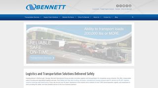 Logistics & Transportation Provider | Bennett International Group, LLC