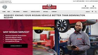Bennington Nissan is a Bennington Nissan dealer and a new car and ...