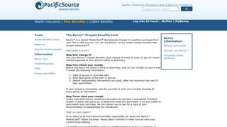 Benny Card through PacificSource Administrators