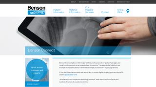 Benson Connect | Benson Radiology