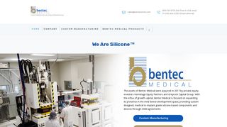 Medical Silicone Design Manufacturing Bentec