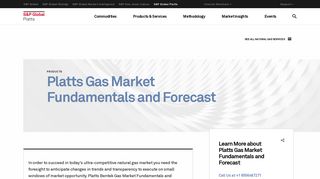 Platts Bentek Gas Market Fundamentals and Forecast | S&P Global ...