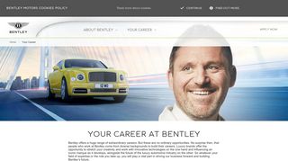 Official Bentley Careers website | Your Career at Bentley