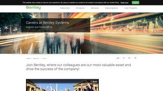 Careers at Bentley Systems - Opportunities