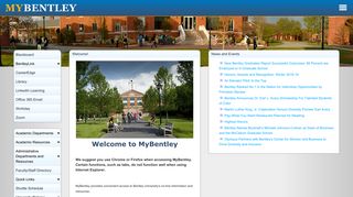 MyBentley - Bentley University