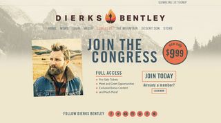 Dierks Bentley :: Congress: The Official Fan Community