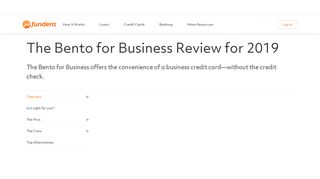 The Bento for Business Review for 2019 | Fundera