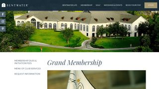 Bentwater Yacht & Country Club Grand Membership