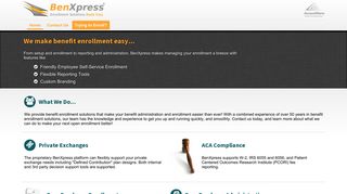 BenXpress | Enrollment Solutions Made Easy | AccordWare, LLC