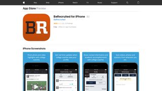BeRecruited for iPhone on the App Store - iTunes - Apple