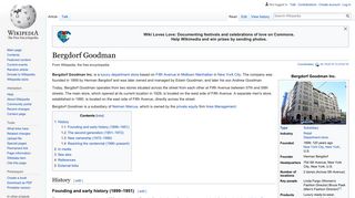 Bergdorf Goodman - Wikipedia
