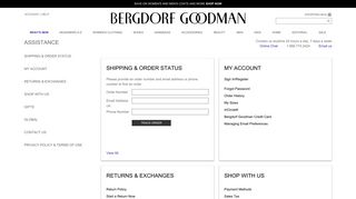 BG Credit Card - Bergdorf Goodman