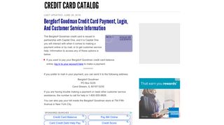 Bergdorf Goodman Credit Card Payment, Login, and Customer ...