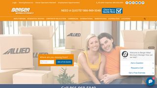 Berger Allied Van Lines: Movers | Moving Companies